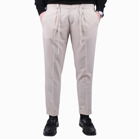 Pantalone pantalaccio Uomo con elastico modello elegante tasca america Dresserd