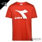 T-Shirt uomo DIADORA ss Big Logo 100% Cotone, Maglietta Girocollo Dresserd