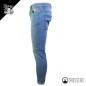 Jeans Uomo Slim Fit Colorazione Chiara Pantalone Dresserd