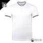 T-Shirt Uomo Collo Coreano Polo 100% Cotone Piquet Maglietta Mezza Manica Dresserd