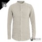 Camicia Uomo Collo Coreano 100% Lino Made in Italy Regular Fit Camicie Dresserd