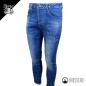 Jeans Uomo Dresserd Modello Elasticizzato Con Chiusura Bottoni Slim Fit Gampa Stretta Pantaloni Lunghi