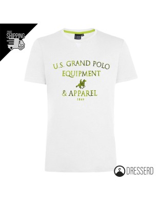 T-shirt Uomo U.S. Grand Polo Equipment & Apparel Maglia Mezza manica Regular fit