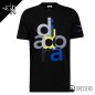T-Shirt Uomo Diadora ss logo black Maglia 100% Cotone Stampo Grande Maglie Dresserd