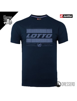 T-Shirt Uomo Lotto maglia mezza manica stampo grande maglie 100% Cotone dresserd