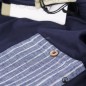 T-Shirt Uomo Taschino in lino Tinta unita maglia mezza manica Dresserd