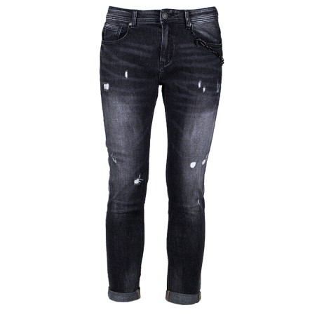 Jeans Uomo Dresserd Pantalone Slim Fit Gamba stretta Modello elasticizzato