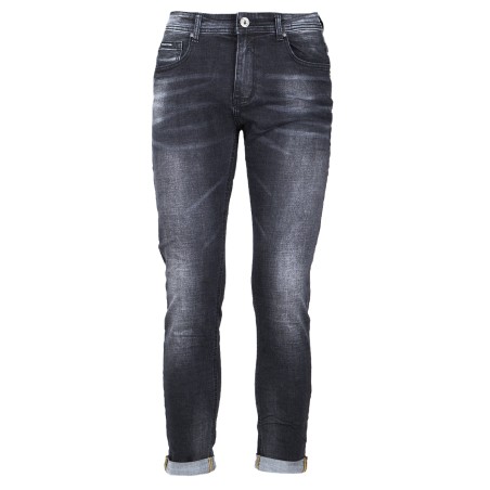 Jeans Uomo Dresserd Pantalone Nero Vestibilità comoda